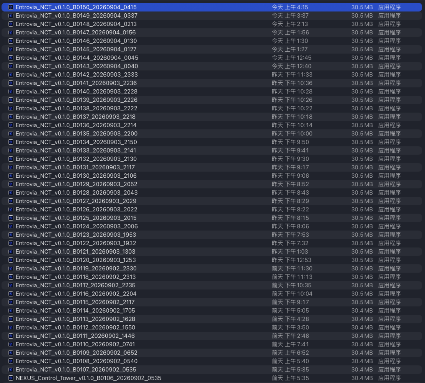 150 builds, zero missing numbers